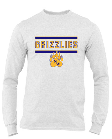 Northwest Grizzlies Mascot #5 Men's Premium LS T-Shirt