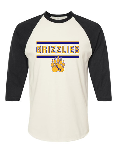 Northwest Grizzlies Mascot #5 Men's Baseball T-Shirt