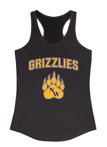 Northwest Grizzlies Mascot #6 Women's Tank Top