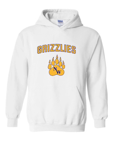 Northwest Grizzlies Mascot #6 Men's Hoodie