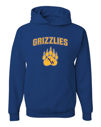 Northwest Grizzlies Mascot #6 Men's Premium Hoodie