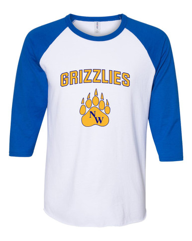 Northwest Grizzlies Mascot #6 Men's Baseball T-Shirt