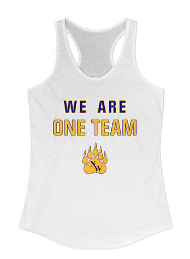 Northwest Grizzlies We Are One Team Women's Tank Top