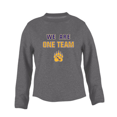 Northwest Grizzlies We Are One Team Women's Sweatshirt