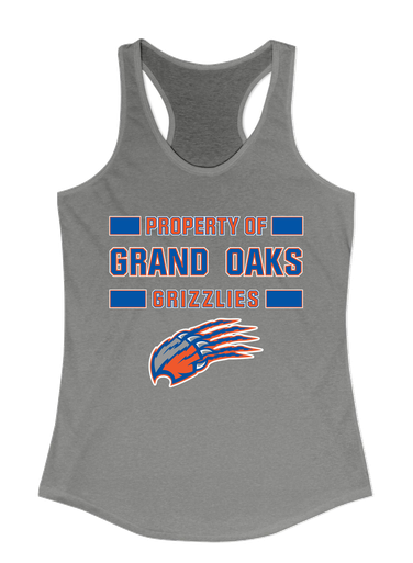 Grand Oaks Grizzlies Claw Property Of Women's Tank Top