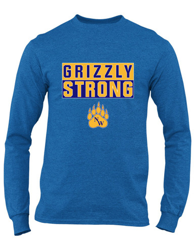 Northwest Grizzlies Strong #1 Men's Premium LS T-Shirt