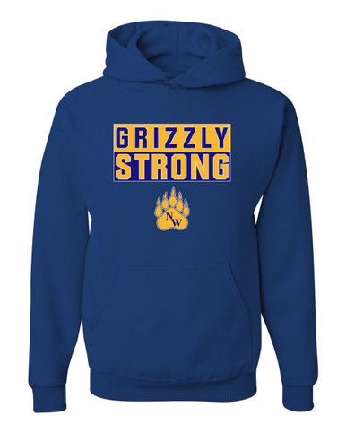 Northwest Grizzlies Strong #1 Men's Premium Hoodie