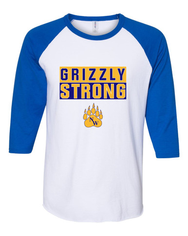 Northwest Grizzlies Strong #1 Men's Baseball T-Shirt