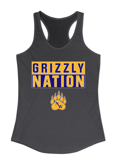 Northwest Grizzlies Nation #1 Women's Tank Top
