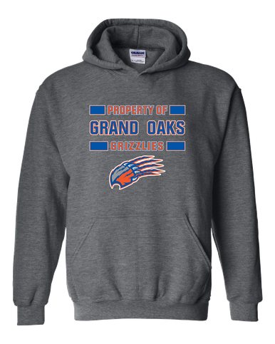 Grand Oaks Grizzlies Claw Property Of Men's Hoodie