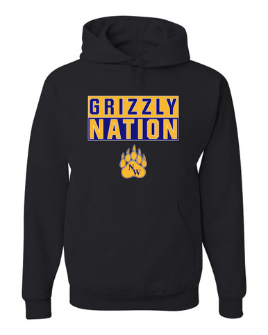 Northwest Grizzlies Nation #1 Men's Premium Hoodie