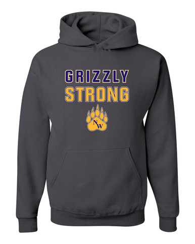 Northwest Grizzlies Strong #2 Men's Premium Hoodie