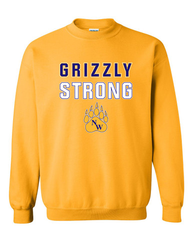 Northwest Grizzlies Strong #2 Men's Sweatshirt