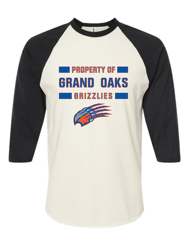 Grand Oaks Grizzlies Claw Property Of Women's Baseball T-Shirt