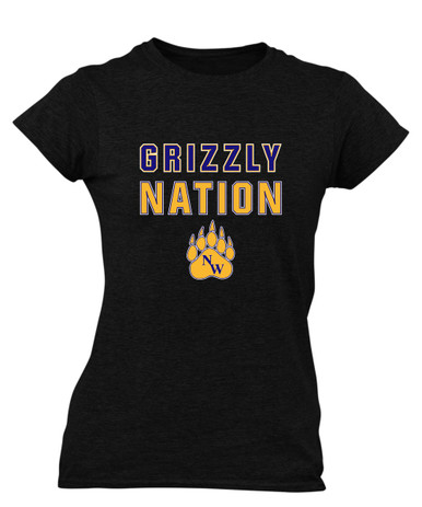 Northwest Grizzlies Nation #2 Women's SS T-Shirt