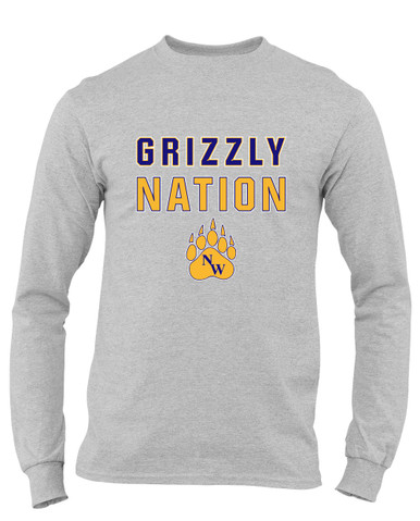 Northwest Grizzlies Nation #2 Men's Premium LS T-Shirt