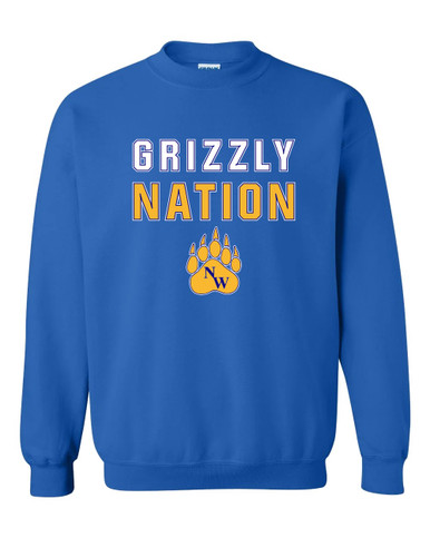 Northwest Grizzlies Nation #2 Men's Sweatshirt