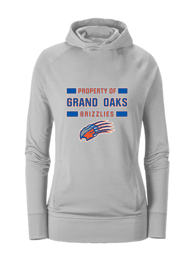Grand Oaks Grizzlies Claw Property Of Women's Hoodie
