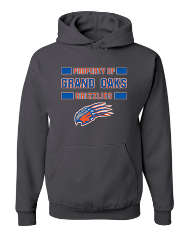 Grand Oaks Grizzlies Claw Property Of Men's Premium Hoodie