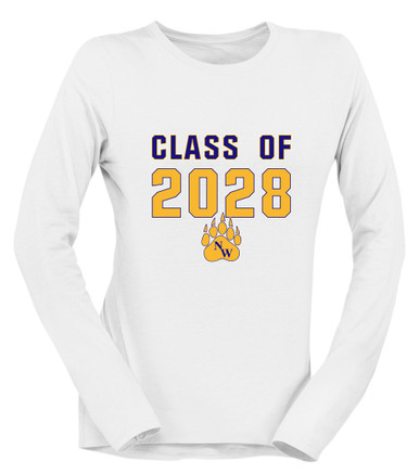 Northwest Grizzlies Class of 2028 Women's LS T-Shirt