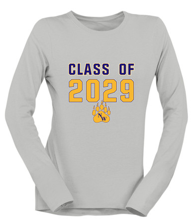 Northwest Grizzlies Class of 2029 Women's Premium LS T-Shirt