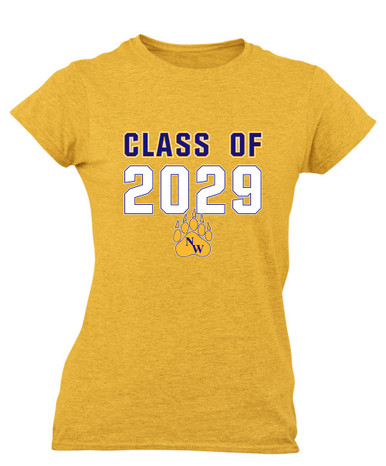 Northwest Grizzlies Class of 2029 Women's SS T-Shirt