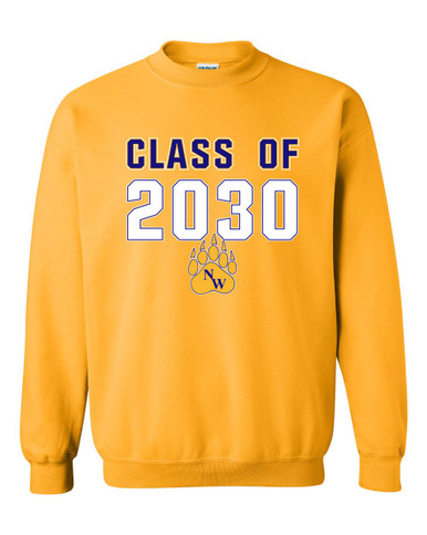 Northwest Grizzlies Class of 2030 Men's Sweatshirt