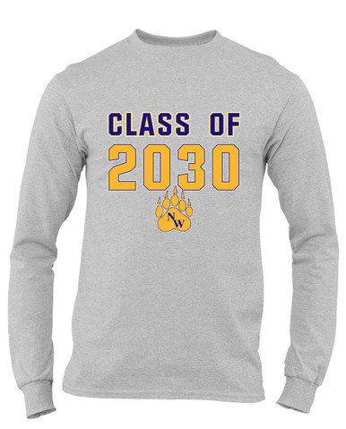 Northwest Grizzlies Class of 2030 Men's Premium LS T-Shirt