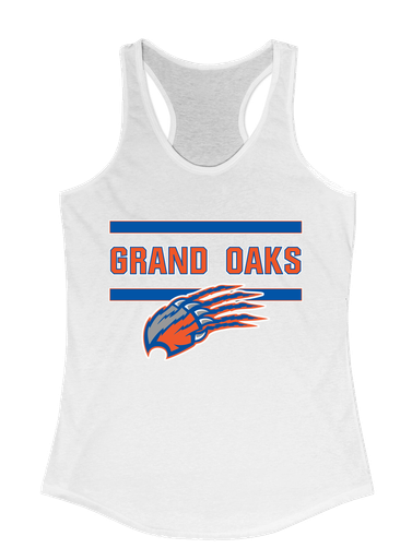 Grand Oaks Grizzlies Claw Mascot #4 Women's Tank Top