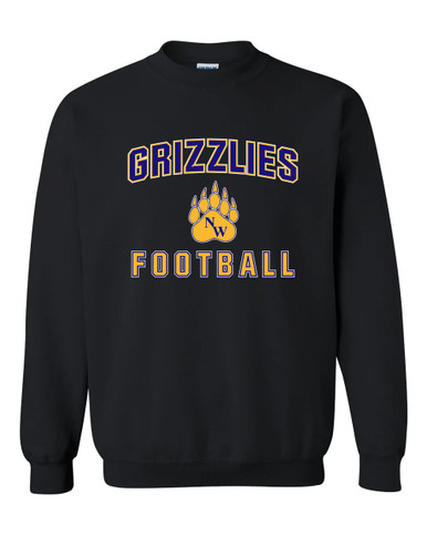 Northwest Grizzlies Football #1 Men's Sweatshirt