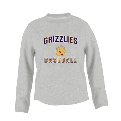 Northwest Grizzlies Baseball #1 Women's Sweatshirt