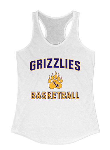 Northwest Grizzlies Basketball #1 Women's Tank Top