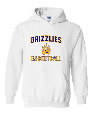 Northwest Grizzlies Basketball #1 Men's Hoodie