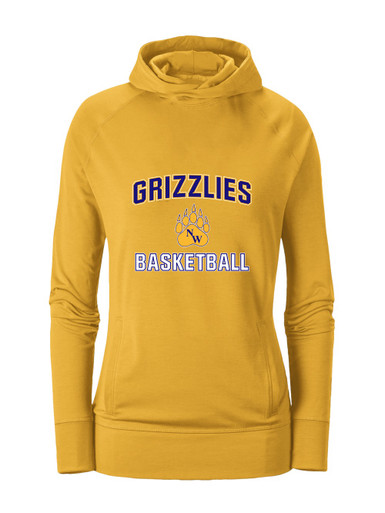 Northwest Grizzlies Basketball #1 Women's Hoodie