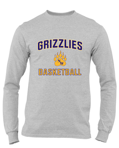 Northwest Grizzlies Basketball #1 Men's Premium LS T-Shirt