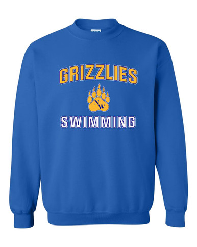 Northwest Grizzlies Swimming Men's Sweatshirt