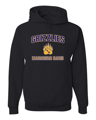 Northwest Grizzlies Marching Band Men's Premium Hoodie