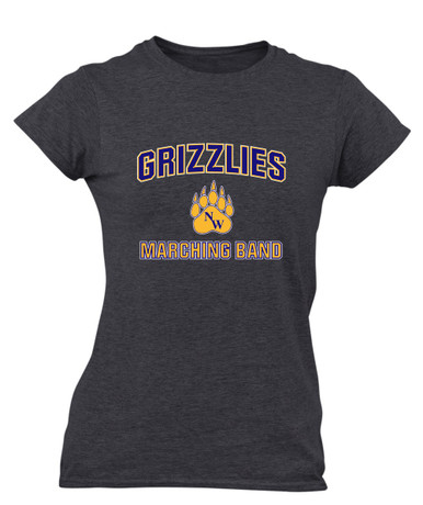 Northwest Grizzlies Marching Band Women's Premium SS T-Shirt