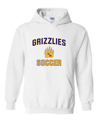 Northwest Grizzlies Soccer #1 Men's Hoodie