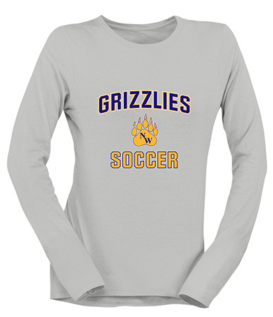 Northwest Grizzlies Soccer #1 Women's Premium LS T-Shirt