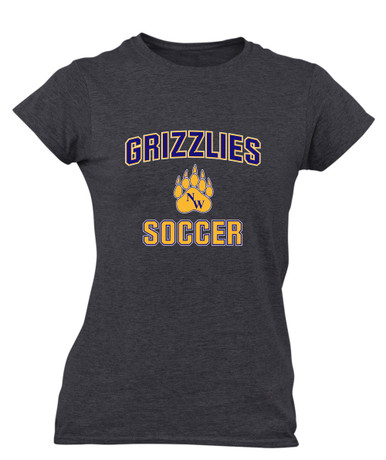Northwest Grizzlies Soccer #1 Women's Premium SS T-Shirt