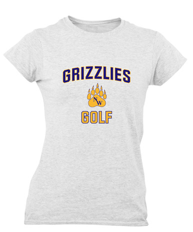 Northwest Grizzlies Golf Women's Premium SS T-Shirt