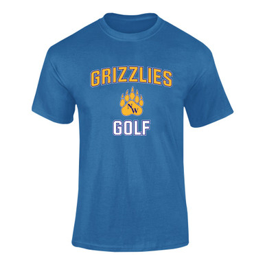 Northwest Grizzlies Golf Men's SS T-Shirt