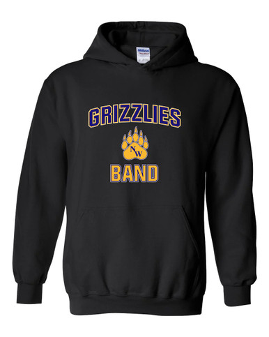 Northwest Grizzlies Band # 1 Men's Hoodie