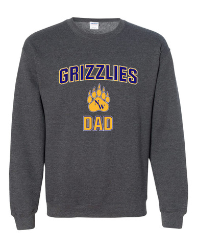 Northwest Grizzlies Dad Men's Sweatshirt