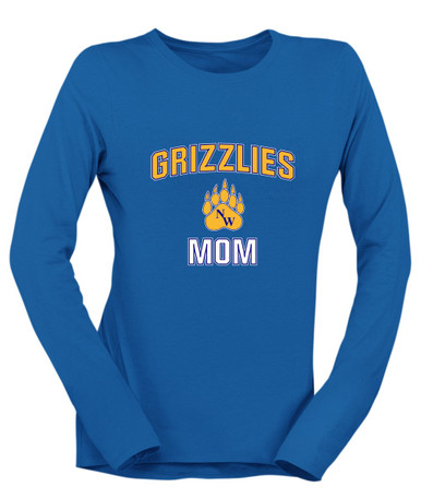 Northwest Grizzlies Mom Women's LS T-Shirt
