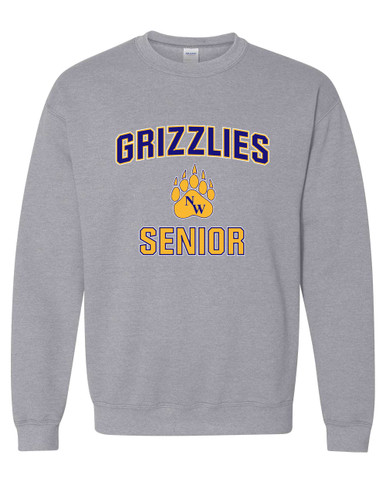 Northwest Grizzlies Senior #1 Men's Sweatshirt