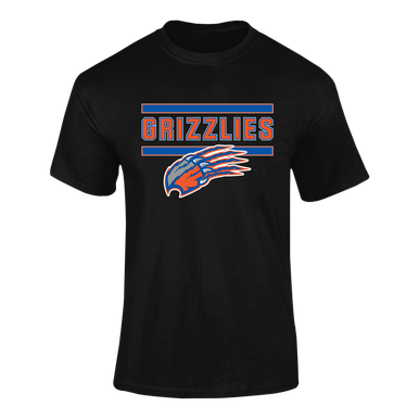 Grand Oaks Grizzlies Claw Mascot #5 Men's SS T-Shirt