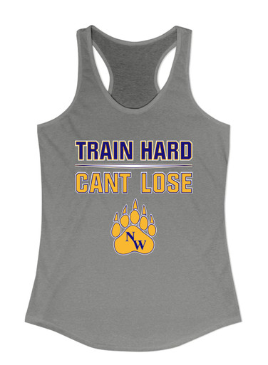 Northwest Grizzlies Train Hard, Can't Lose Women's Tank Top