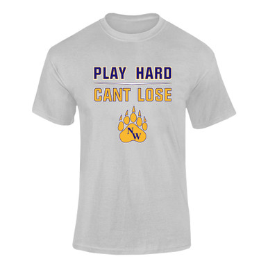 Northwest Grizzlies Play Hard, Can't Lose Men's Premium SS T-Shirt